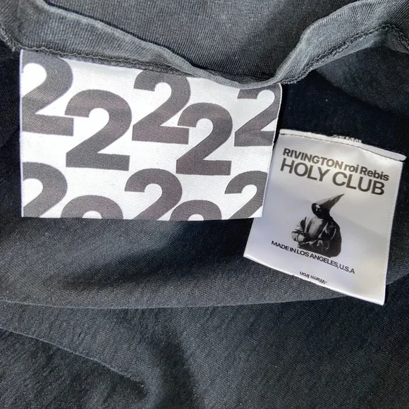 RIVINGTON roi Rebis C.V.A 123 Tee M Oversized UNI​​​ - Picture 7 of 11